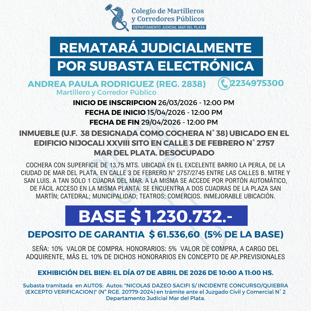 Inmueble en 3 de Febrero Nº2757